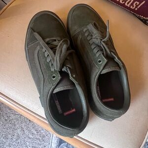Vans Olive Green Sneakers